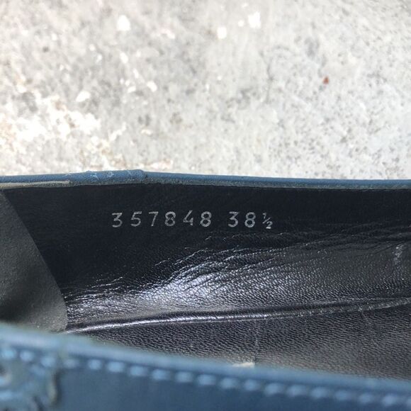 Balenciaga Arena silver stud flats - Picture 7 of 9